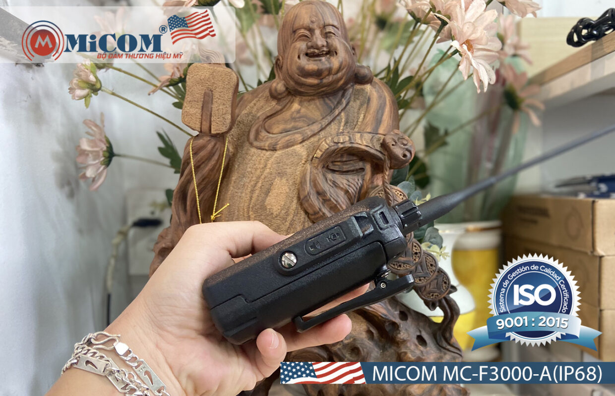 máy bộ đàm MiCOM JP-F3000-A tiêu chuẩn IP68 thương hiệu Mỹ