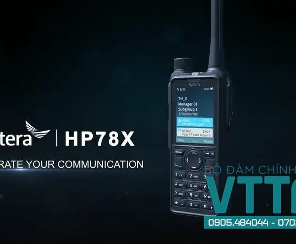 Bộ Đàm Kỹ Thuật Số Hytera HP78X DMR - Chuyên Nghiệp, Bền Bỉ.