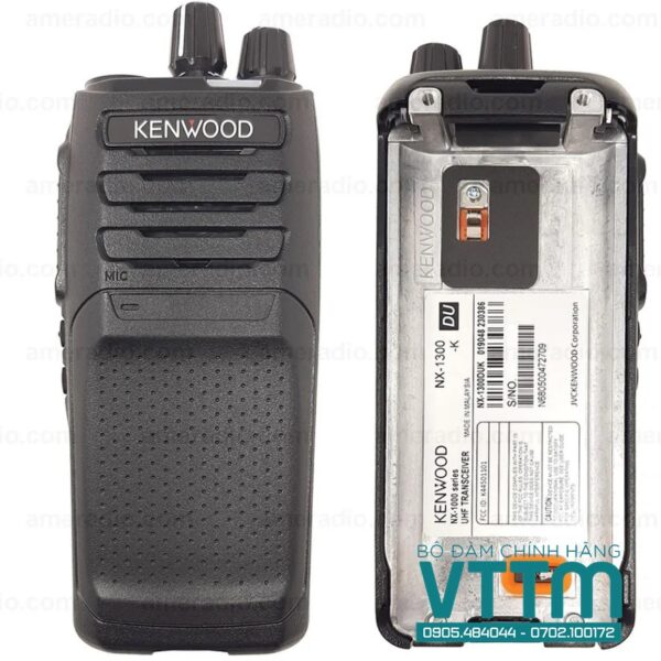 Máy bộ đàm Kenwood NX-1300CUD-K4 chống cháy nổ chuẩn ATEX
