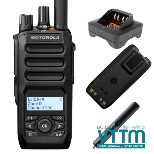 Bộ đàm kỹ thuật số Motorola R5 LKP chính hãng, giá tốt.
