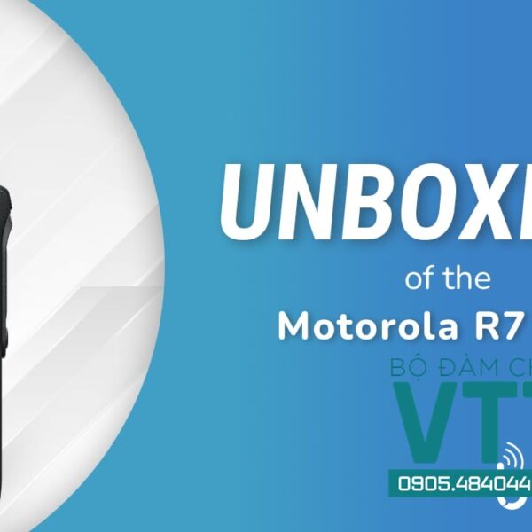 Bộ Đàm Kỹ Thuật Số Motorola R7 NKP Chính Hãng, Liên Lạc Ổn Định