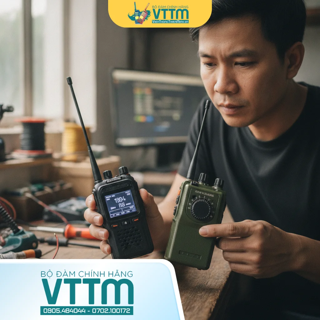 2 Dòng Bộ Đàm Kỹ Thuật Số Và Analog: Cái Nào Tốt Hơn? - hình 1