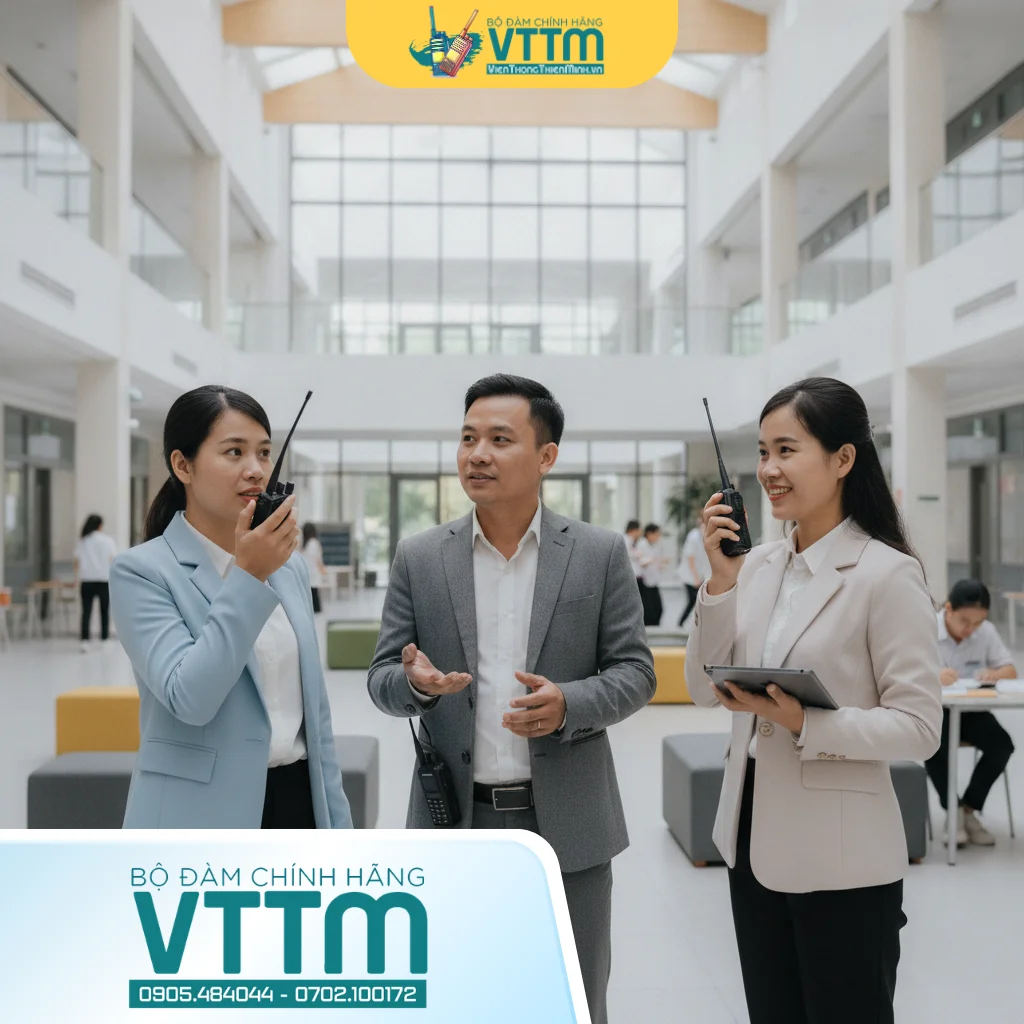 5 Lợi ích Của Bộ đàm Chất Lượng Cho Giáo Dục - hình 1