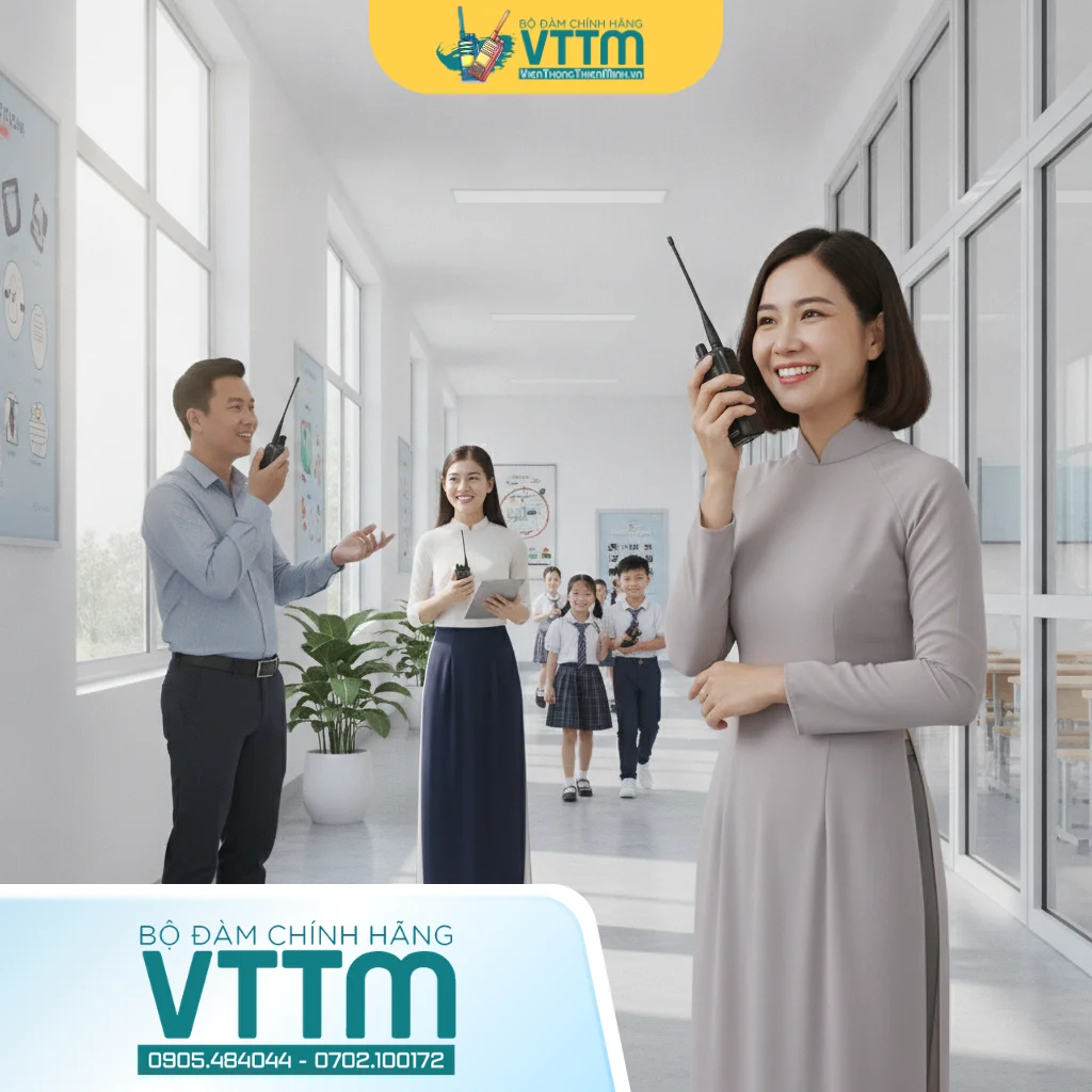 5 Lợi ích Của Bộ đàm Chất Lượng Cho Giáo Dục - hình 2