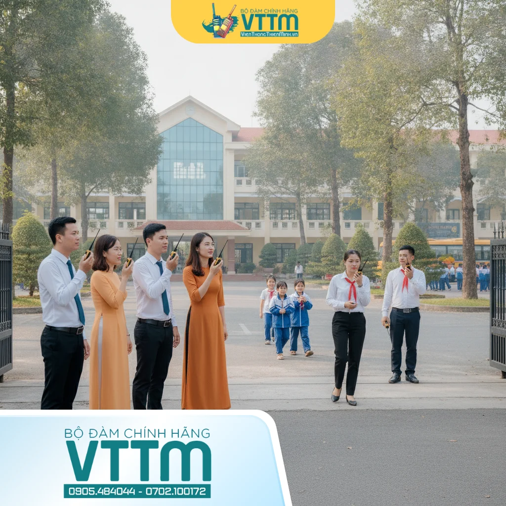 5 Lợi ích Của Bộ đàm Chất Lượng Cho Giáo Dục - hình 3